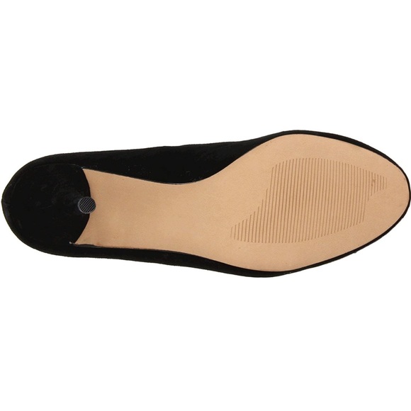 Steve Madden Black Suede Unityy Pump - Size 10 - Picture 5 of 12